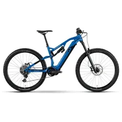 RAYMON TrailRay 140E 9.0 Tektro - E-Fully in newblue/black/white - 29 Zoll - Fahrräder: Das RAYMON TrailRay 140E 9.0 Tektro ist der perfekte Allrounder für Abenteuerlustige, mit kraftvollem Antrieb für Bergauffahrten und aufregende Trails.