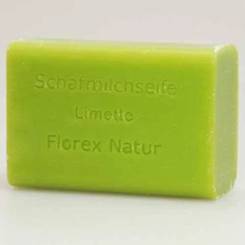 Limette Florex Schafmilchseife 100g in grün von Florex
