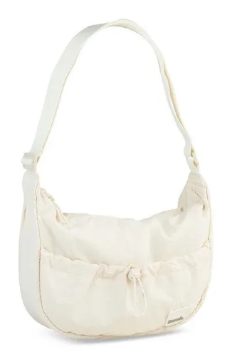 Bench Umhängetasche - Nylon washed beige - Damen Umhängetasche aus leichtem Nylon, ideal für den Alltag mit einem stilvollen washed Design und praktischen Maßen von 36x10x25 cm.