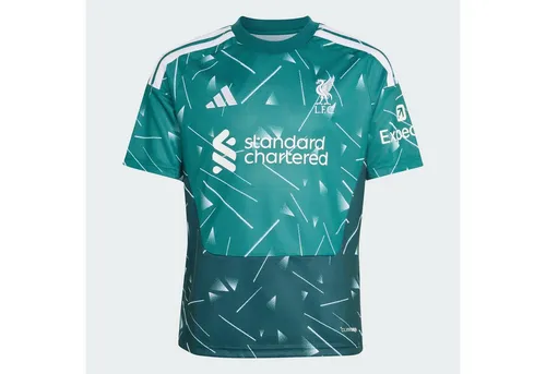 ADIDAS Liverpool FC 26/27 Torwarttrikot Kids - Das Liverpool FC 26/27 Torwarttrikot für Kinder kombiniert 80er Jahre Flair mit moderner Technologie. Es bietet optimalen Tragekomfort und Bewegungsfreiheit – ideal für kleine Fans, die im Stadion oder im Park aktiv sind.