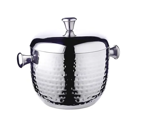 EDZARD Eiseimer Rico – Hochglanzpolierter Edelstahl von Edzard