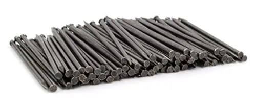 Design61 100x Stahlstifte Stahlnägel Sockelleistenstifte Nagel 1,5 x 30 mm Flachkopf Senkkopf BLANK