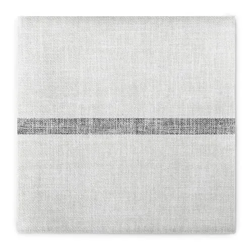 Stoffservietten Schwarz von Mank