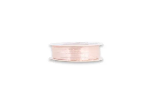 Creativery Satinband, Satinband 3mm x 50m Rolle Beige
