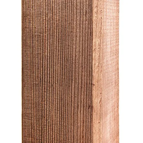 HaGa® Pfosten - 7cm x 7cm x 100cm - 1 Stück - Zaunpfahl für Weidezaun, Gartentor & vieles mehr - Kantholz - Aus Kiefer