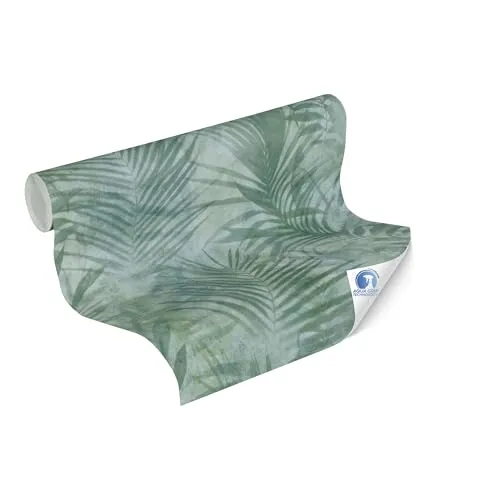 Livingwalls vorgeleimte Vliestapete DESIGNDROP in türkis von Livingwalls