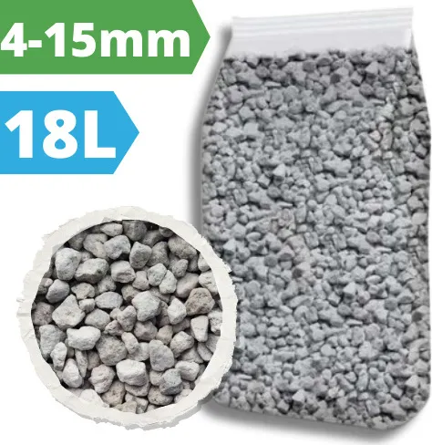 BIOVITA Pflanzbims Vulkanisch 18L | Perfekt für Drainage, Belüftung & gesundes Pflanzenwachstum