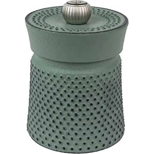 PEUGEOT Pfeffermühle Bali 8 cm - Gusseisen mit Stahlmahlwerk - Küchenhelfer mit klassischer Mahlgradeinstellung, kompakt und stilvoll – ideal für ein intensives Aroma und perfekte Gewürznoten.