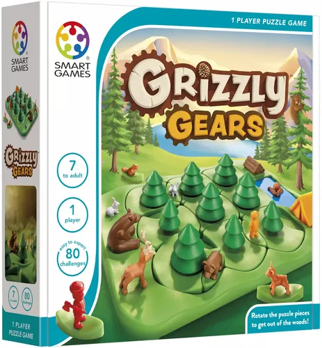 Smart Games. Grizzly Gears (wersja angielska) IUVI Games 5414301524458