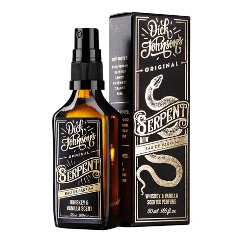 Dick Johnson® Serpent Eau de Parfum Whiskey & Vanille 50 ml – Maskuliner Herrenduft