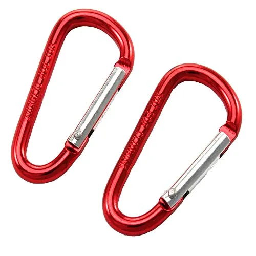 Karabiner Rot von M-Teile-Store
