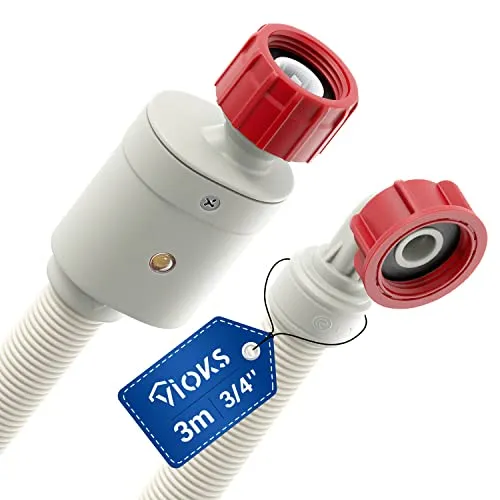 VIOKS Aquastop Zulaufschlauch Geschirrspüler 3/4 Zoll 3m 90°C Schlauch