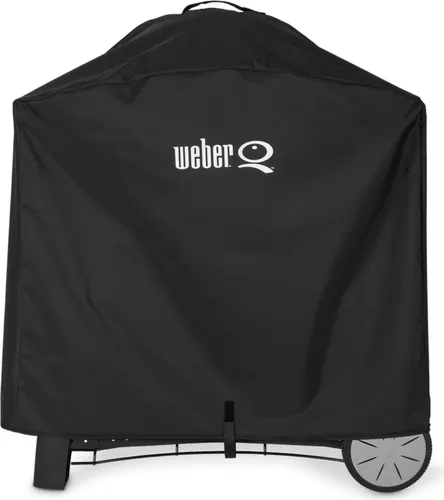 Weber 7184 Abdeckhaube Premium - für Q 300-3000-Serie, langlebig und schmutzabweisend mit sicherem Halt bei Wind