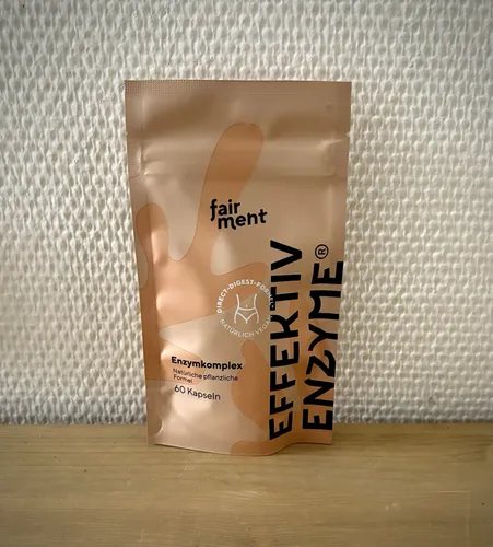 fairment Effektiv Enzyme 60 Kapseln pflanzlich,vegan,körpereigene Enzyme