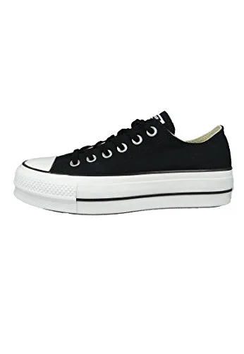 Converse CTAS Lift OX Schwarz (Schwarz/Weiß) WOS9,5 in schwarz von Converse