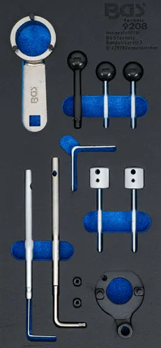 Motor-Einstellwerkzeug-Satz für VAG 1.4/1.6/2.0 TDI - Autoteile | Präzises Einstellen und Überprüfen der Motor-Steuerzeiten für VAG Diesel-Motoren, ideal für Werkstätten und Hobbymechaniker.