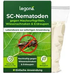 SC-Nematoden gegen Maulwurfsgrillen und Wiesenschnaken