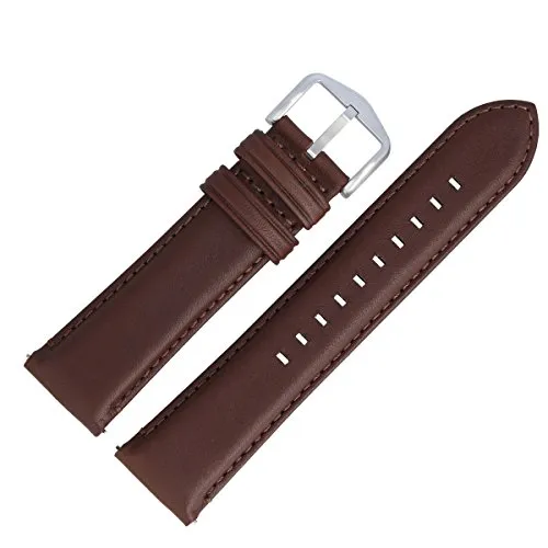 Fossil Uhrenarmband 22mm Leder Braun von Fossil