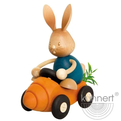 Kuhnert Dekofigur Osterhase Stupsi mit Möhrenflitzer von Kuhnert