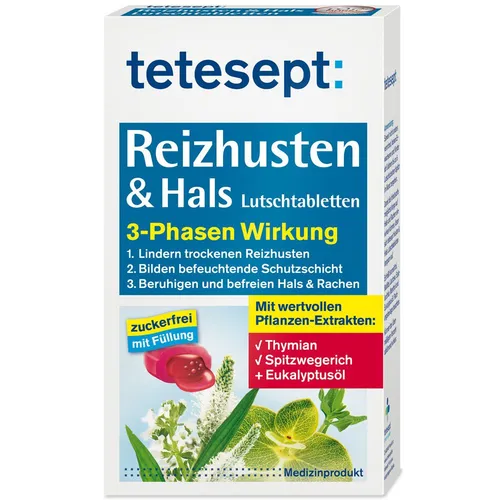 Tetesept Reizhusten & Hals Lutschtabletten von Merz Consumer Care GmbH