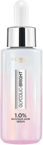 L'Oréal Paris Instant Glowing Serum 30ml - Haarserum mit 1% Glycolic Acid und 2% Niacinamide, minimiert sichtbar Hautunreinheiten und sorgt für einen strahlenden, ebenmäßigen Teint.