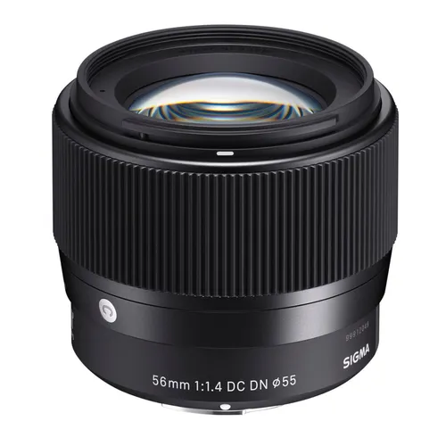 Sigma 56mm F1,4 DC DN Contemporary - Tele-Objektiv für Sony E, hohe Lichtstärke und staub- sowie spritzwassergeschützt für vielseitige Aufnahmen