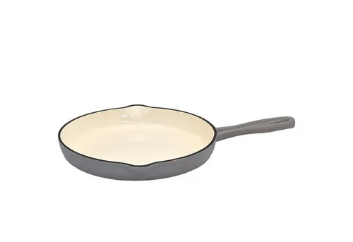 osoltus Bratpfanne osoltus Gusseisen-Pfanne emailliert 26 cm Emaillierte Gusseisenpfanne