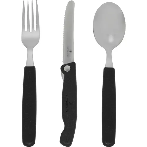 Victorinox Besteck-Set Swiss Classic - 3-teiliges Set für jeden Anlass - Hochwertiges Besteck-Set Swiss Classic von Victorinox, ideal für den täglichen Gebrauch und besondere Anlässe. Langlebig und ergonomisch gestaltet.