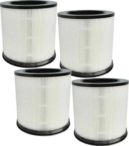 vhbw 4x Luftilter Ersatz für Xiaomi BHR5861GL, AFEP7TFM01 für Luftreiniger - Kombifilter Vorfilter + HEPA + Aktivkohle