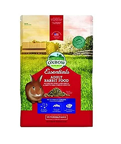 Petlife Oxbow Bunny Basics T Komplettfutter für ausgewachsene Kaninchen, 4,5 kg