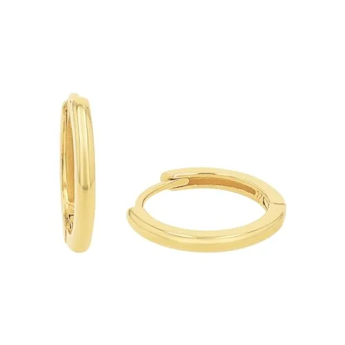 Amor Creolen 925 Sterling Silber Damen Ohrschmuck - Elegante Ohrringe aus 925 Sterling Silber, 14 mm lang, kommen in einer stilvollen Geschenkbox. Perfekte Geschenkidee für besondere Anlässe.