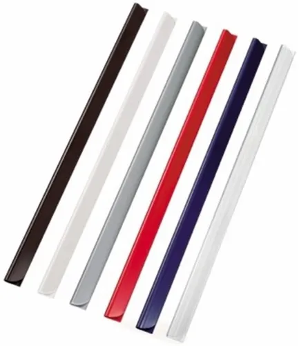 LEITZ ACCO Brands Klemmschienen 3mm Füllhöhe A4 Leitz transparent Kleinpack für 30 Seiten (80g/m2) 1346853-FL