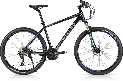 27.5 Zoll Alu MTB Wizard X-Country 3.7 Shimano Deore 30 Gang Crosser Disc Rh 48cm