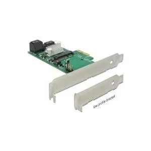 DeLOCK Hybrid Speichercontroller 3x SATA + 1x mSATA