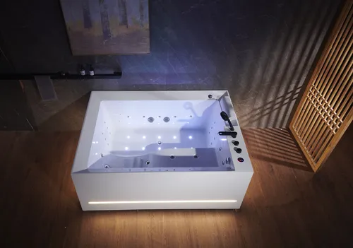 Whirlpool Badewanne mit Massagedüsen