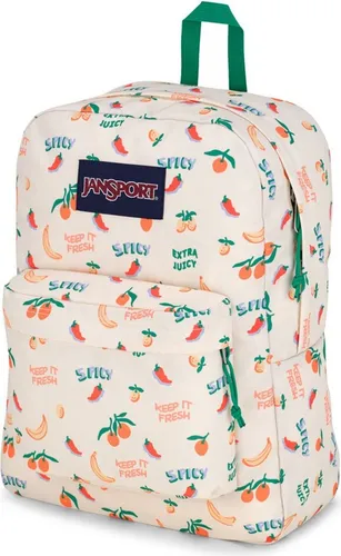 Jansport Superbreak One 25l Rucksack - Mehrfarbig, One Size - Rucksäcke mit großem Hauptfach und Organizer-Vordertasche, ideal für Schule und Freizeit. Hergestellt aus 100% recyceltem Polyester für umweltbewusste Nutzer.