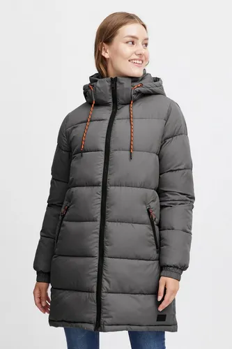 OXMO BY - OXJody Puffer Coat - Größe 38, Farbe Castlerock - Funktionsjacke mit warmem Fleece-Lining und nachhaltiger Produktion, ideal für kalte Tage und umweltbewusste Modebewusste.