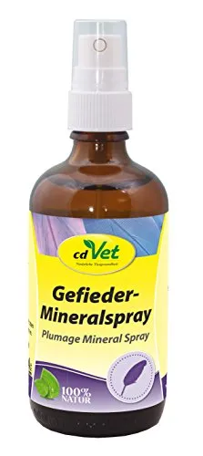 GefiederMineralspray für Vögel mit Aloe Vera und Teebaumöl 100ml