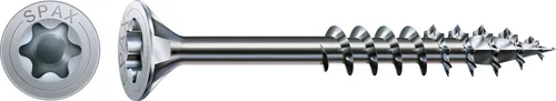 Spax Holzschrauben T-STAR plus 500 Stück, 6 x 40mm, Wirox - Schrauben für Profis & DIY, mit 4CUT-Spitze für schnelles Eindrehen und Torx-Profil für hohen Halt. Ideal für Holz- und Metallanwendungen.