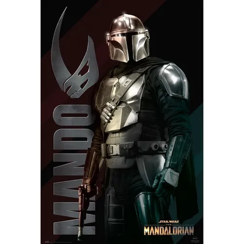 Poster STAR WARS : The Mandalorian - Mando - 61x91,5cm 59864 ge