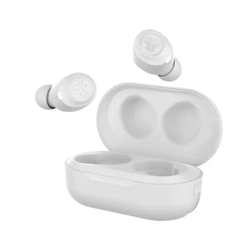 JLab JBuds Air True Wireless Earbuds - In-Ear Bluetooth Kopfhörer mit IP55 Schweißresistenz und anpassbarem EQ3 Sound für perfekten Musikgenuss, ideal für Sport und unterwegs.