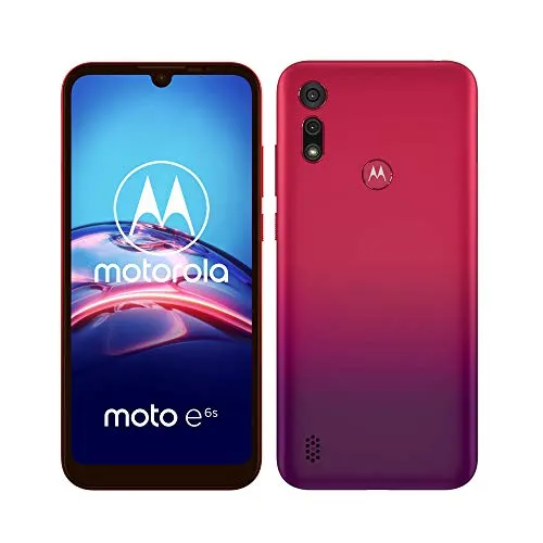 Motorola Mobility Moto e6s Dual-SIM Smartphone - Simlockfreies Handy mit 6,1'-Max Vision-HD+-Display und 13-MP-Dual-Kamera für kreative Porträts. Ideal für schnelle Performance und wasserabweisende Nutzung.