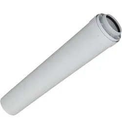 Viessmann AZ-Rohr DN80/125, 1,0 m lang, 7194321 von Viessmann