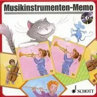 Musikinstrumenten-Memo: Musik und Tanz für Kinder, Neuausgabe - Gesellschaftsspiel mit 72 Kärtchen, fördert das Musizieren und Gedächtnis, inkl. CD mit Instrumentenklängen zu beliebten Melodien, ideal für die ganze Familie.