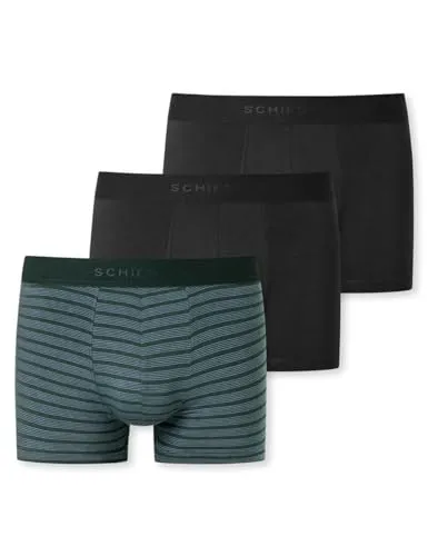 Schiesser Herren 3 Pack Boxershorts Bio Baumwolle Multipack von Schiesser