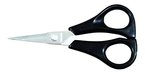 Kleiber 115 mm Stickschere mit schwarzen Griffen