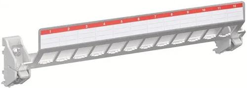 Striebel & John ZE336 Patchpanel 12 fach leer, Keystone von STRIEBEL & JOHN