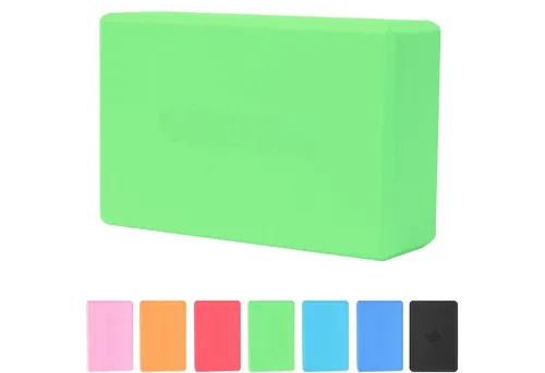 GORILLA SPORTS Yogablock für Yoga und Pilates, rutschfest, Eva Schaumstoff, Yoga Block