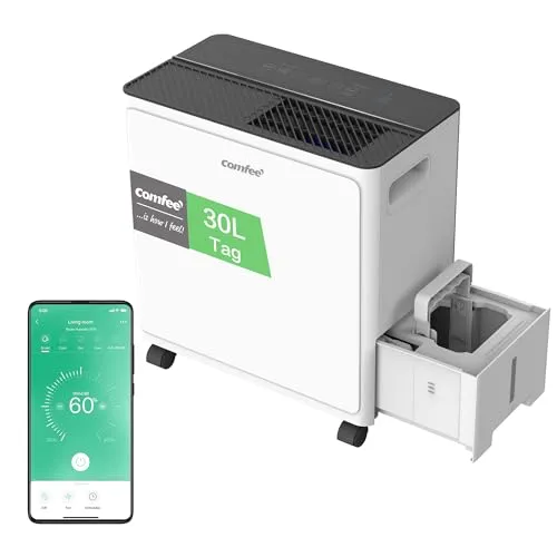 COMFEE CDDAE-30DEN7-QA3 Luftentfeuchter 30L für große Räume
