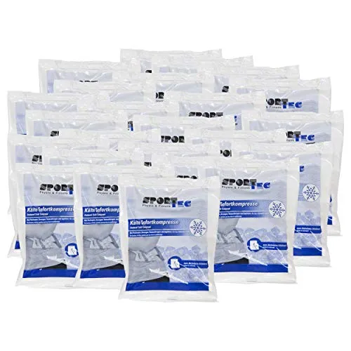 Sport-Tec Kälte Sofortkompresse, 13,5x16 cm, 230 g, 25 Stück
